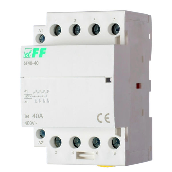 Контактор модульный ST-40-40 40A Контактор модульный ST-40-40 40A