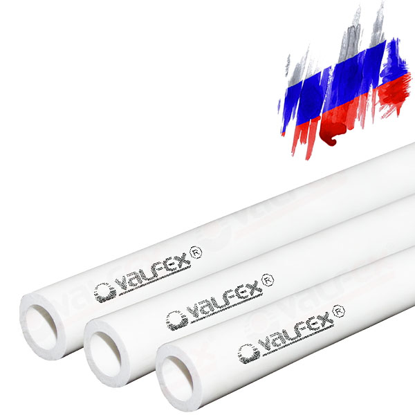 Труба полипропиленовая для ХВС и ГВС PN20 PPR white