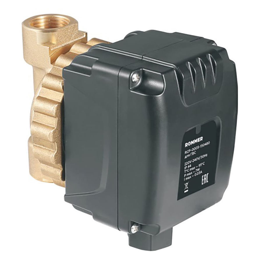 Насос циркуляции ГВС ROMMER Comfort Насос циркуляции ГВС ROMMER Comfort