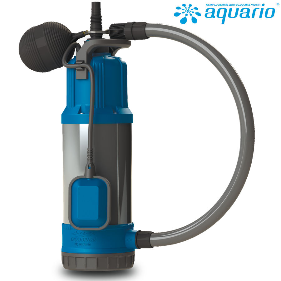 Колодезный насос Aquario FREEDIVER с поплавковым фильтром Колодезный насос Aquario FREEDIVER с поплавковым фильтром