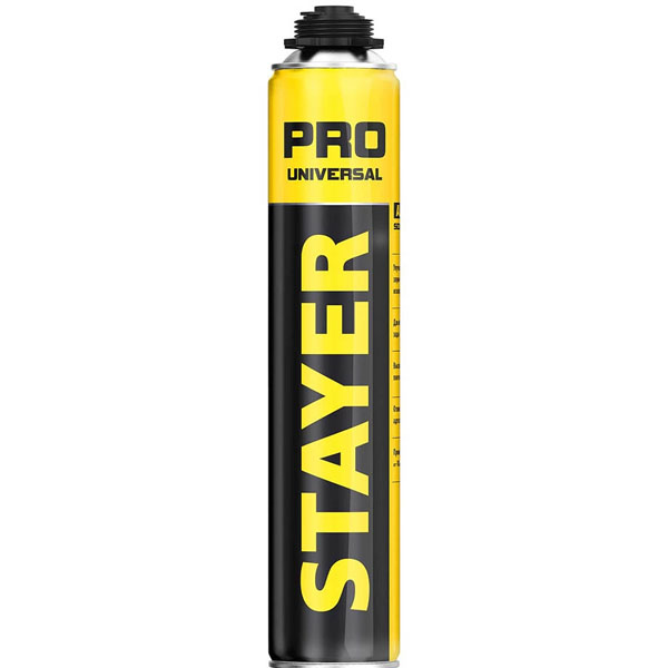 Монтажная пена Stayer  PRO всесезонная 750мл