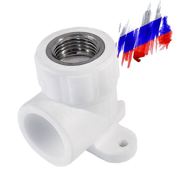 Водорозетка с внутренней резьбой PPR white Водорозетка с внутренней резьбой PPR white
