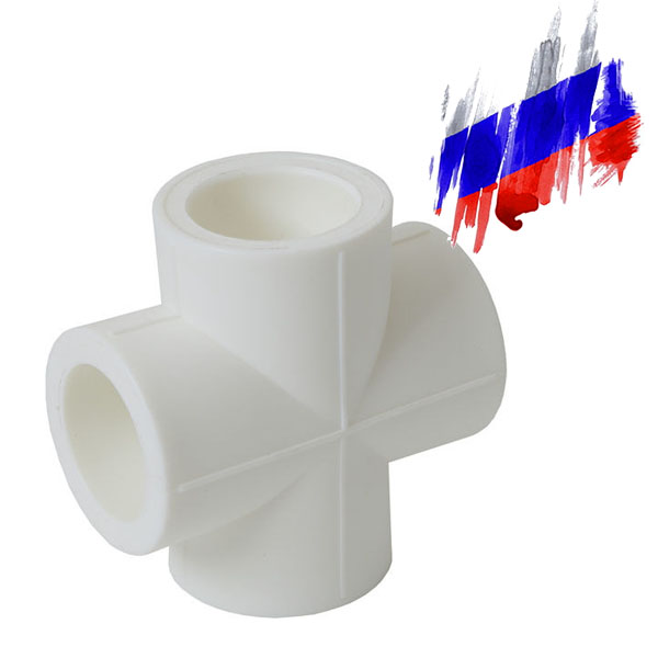 Крестовина PPR white