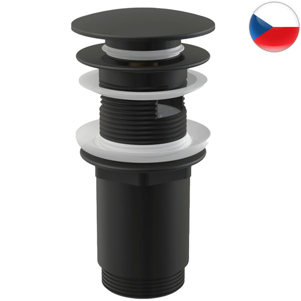 Слив CLICK-CLACK A392Black с переливом Слив CLICK-CLACK A392Black с переливом
