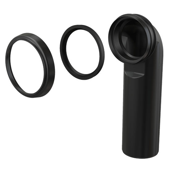 Колено для инсталляции 90/90 мм SLIM  M968