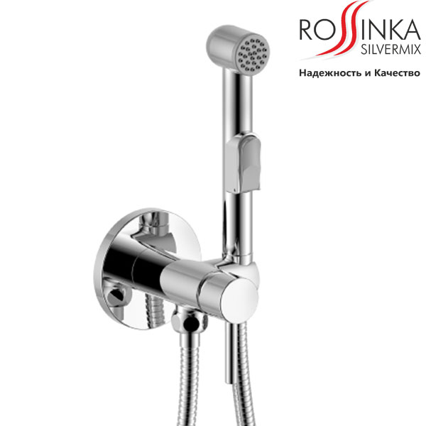 Смеситель Rossinka X25-51 с гигиеническим душем встраиваемый Смеситель Rossinka X25-51 с гигиеническим душем встраиваемый