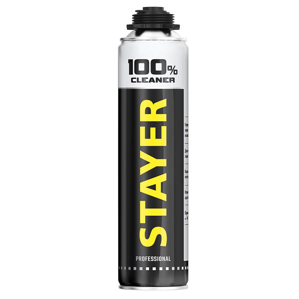 Очиститель монтажной пены Stayer 500мл Очиститель монтажной пены Stayer 500мл